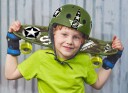 Stamp Skateboard Skids Control Military