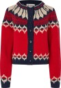Lollys Laundry Clarell Knit Cardigan   RED   M
