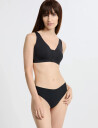 Etam Pure Fit Post Op   Bralette   Black   XL