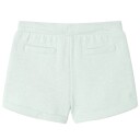  Barneshorts med snor blandet lysemynte 128