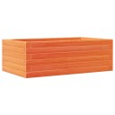 Plantekasse hvit 70x40x23 cm heltre furu