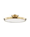 Draper vegglampe antikk messing