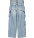 Name It Nkfbella Wide Cargo Jeans 8772 Be Noos   Blue   122