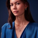 Sif Jakobs Ellisse Piccolo Øredobber 18 kt. Gullbelagt sølv SJ-E2312-CZ-YG - Dame - 925 sterling silver