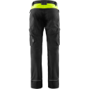 Fristads Stretchbyxa 2653 Lws Svart/varselgul C156