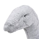 vidaXL Stående lekedinosaur brachiosaurus grå XXL
