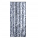 Vidaxl Insektgardin Blå Og Hvit 90x200 Cm Chenille