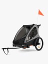 Kinderkraft Nava Sykkelvogn, Grey