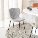 By Boo Spisestol Lass Anthracite