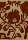 Earthy Floral Motif Plakat / 30x40