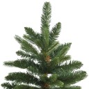  Kunstig sammensatt juletre grønn 210 cm PVC PE og stål