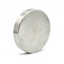 SuperMagneter Neodym Diskmagnet Ø 55 X 10 Mm   Sterk Magnet Med Bæreevne 36 Kg