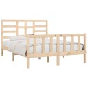vidaXL Sengeramme heltre 150x200 cm 5FT King Size