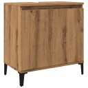 vidaXL Servantskap artisan eik 58x33x60 cm konstruert tre