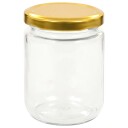  Syltetøyglass med gult lokk 96 stk 230 ml 50803