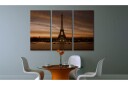 Bilde Eiffel Tower At Dusk 120x80 Artgeist sp. z o. o.