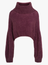 American Dreams Andrea Rollneck Alpaca Pullover Lilla XS/S