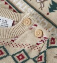 Name It Genser - Strikk - NbnRalkos - Peyote - Name It - 1 år (80) - Genser - Beige