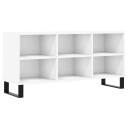  TV benk hvit 103,5x30x50 cm konstruert tre