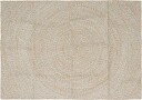 Områdetepper Naturlig og Hvit 120 x 170 cm Jute