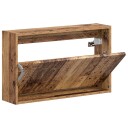 vidaXL Vegghengt skoskap ZWOLLE 71 x 17 x 43 cm Konstruert tre