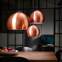 Nielsen Light Nice pendel, børstet kobber, Ø25 cm