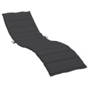 vidaXL Oxford stoff 100% polyester Skumfiber Svart