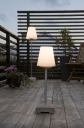 Trend Collection Lucca Lounge høy – utendørslampe med E27-sokkel, grå 130 cm