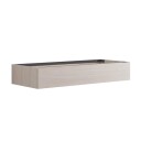 Dansani Calidris Glatt Servantskap lav 1 Skuff D50cm Hvit eik / 120cm Dobbel