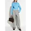 Gestuz Gzopy Cropped Shirt Blue 40