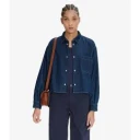 A.P.C. Overshirt Samantha Brodee   Blue   38