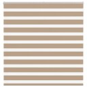  Sebragardin sandbrun 140x150 cm stoff bredde 135,9 polyester