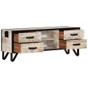 vidaXL TV-benk 110x30x41 cm heltre akasie