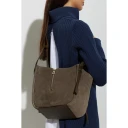 Loewe Dame Vesker Brun ONE SIZE,