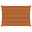 vidaXL Solskygge seil Oransje og Brunt 5 x 7 m 100% polyester Oxford