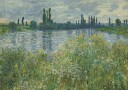Banks of the Seine By Claude Monet Plakat Plakat / 70x100cm