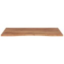  Skrivebordsplate 100x80x2,5 cm rektangulær heltre akasie 8721012089020