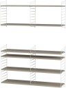 String stue beige & hvit   Kombinasjon N