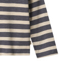 Wheat Genser   Milo   Greyblue Stripe   Wheat   8 år (128)   Genser Beige Blå Marineblå