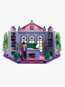 Playmobil Monster High Bloodgood's Kontor Byggeleker med 55 Deler