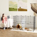 Utendørs Innhegning Smådyr Stål 120L X 60W X 80H cm