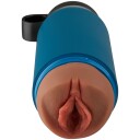 PDX Plus Fuck Flask Private Pleaser Diskré Stroker - Brun