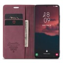 Samsung Galaxy S24+ Caseme 013 Series Lommebok-deksel Rød