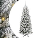  Kunstig juletre Hvit 63 x 63 x 150 cm PVC plast stål og PE