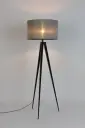 Zuiver Tripod Gulvlampe Sort / grå