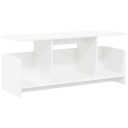  TV benk Hvit 102 x 35 x 45 cm Konstruert tre
