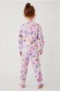 Ellos Collection   Pysjsett i bomullsjersey   Lilla