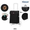 Andersen Scala Shopper Plus WEDA 36 Liter Svart
