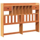  Hodegavl med oppbevaring voksbrun 140 cm heltre furu 8721158371409