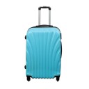 Borg Living Koffert - Hardcase koffert - Str. Medium - Lyseblå musling - Eksklusiv reisekoffert